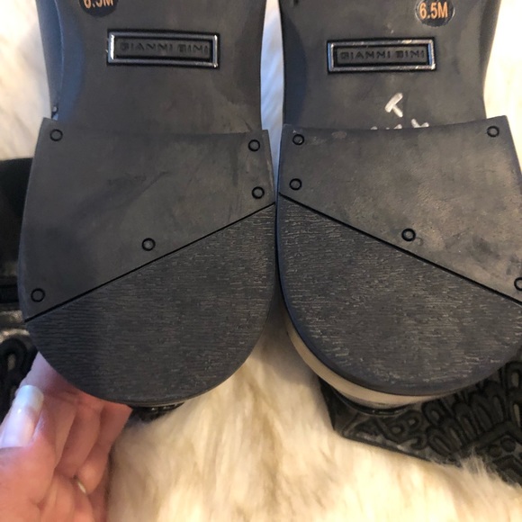 π₯³3x HPπ₯NEW w/out box. Gianni Bini Knee boots w/ lace up back Sz 6.5. π² β¬οΈ - Picture 2 of 14